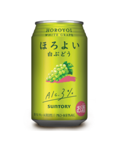 Suntory Tipsy White Grape 3% ALC 350ml