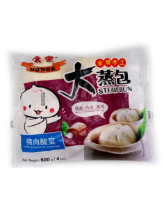 Honor Steam Bun (Pork & Pickle Cabbage) 600g