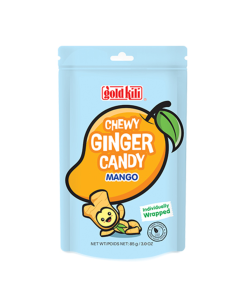 Gold Kili Chewy Ginger Candy Mango 85g