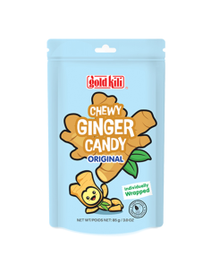 Gold Kili Chewy Ginger Candy Original 85g