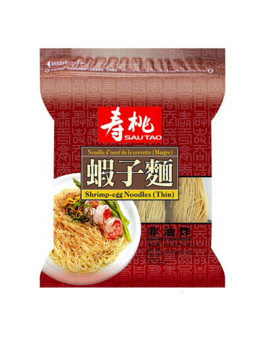SauTao Shrimp Egg Noodle (THIN) 454g