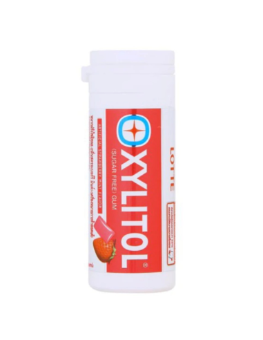 Lotte Xylitol Strawberry Mint (Sugar Free Gum) 29g
