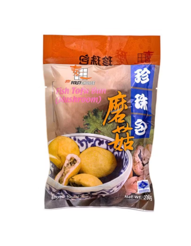 First Choice Fish Tofu Bun - Mushroom 200g