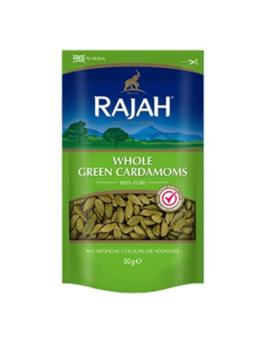 RAJAH全绿豆蔻50克 - Rajah - Spices ZH