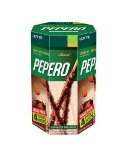 Lotte Pepero Almond Multi Pack 128g