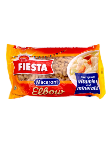 White King Fiesta Elbow Macaroni (Sopas) 400g