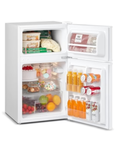 COMFEE White 87L 2-Section Under Counter Fridge Freezer with Removable Shelves (AJ0390) 2