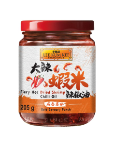 Lee Kum Kee Fire Hot Dried Shrimp Chilli Oil 205g