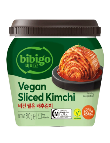 CJ Bibigo Sliced Cabbage Kimchi Jar 500g