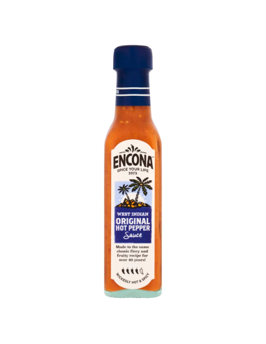 Encona West Indian Original Hot Pepper Sauce 142ml