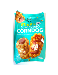 Hanss Cube Potato Corn Dog (Plant-Based Sausage) 400g
