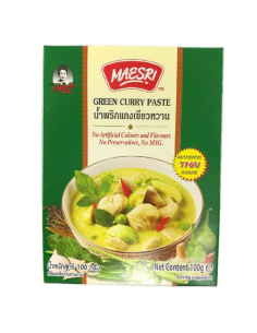 MaeSri Green Curry Paste 100g