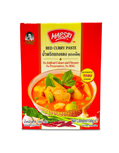 MaeSri Red Curry Paste 100g