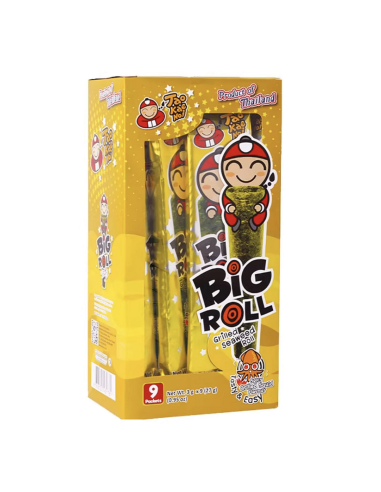 Tao Kae Noi Big Roll Seaweed Spicy Grill Squid 3g*9