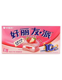 好丽友-輕雪草莓味210g