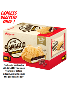 Samanco Plant Based Fish Shaped Ice Cream Sandwich Vanilla and red Bean 150gx4