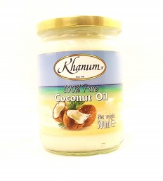 KHANUM 100% Pure Coconut Oil 500ml