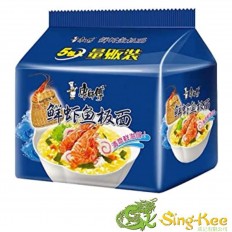KSF Shrimps & Fish Flavour Instant Noodle 95g x 5 (Pack of 5)