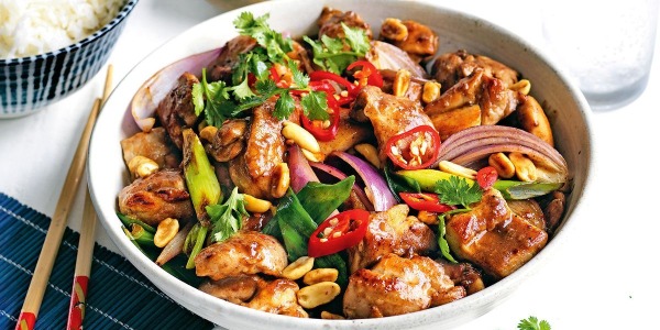 Stir-Fried Kung Pao Chicken With Chilli 