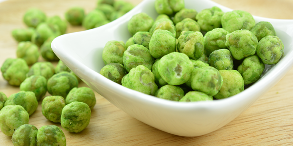 Wassup? Wasabi peas!