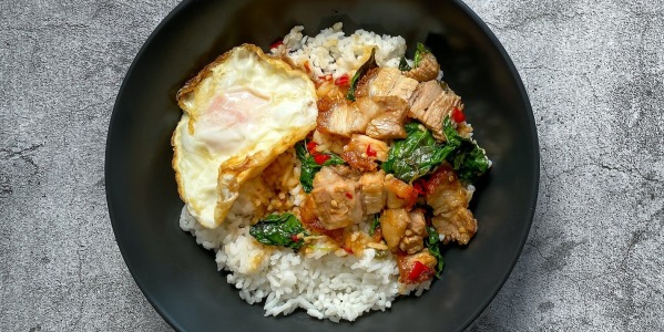 Spicy Thai Basil Chicken (Pad Krapow Gai)