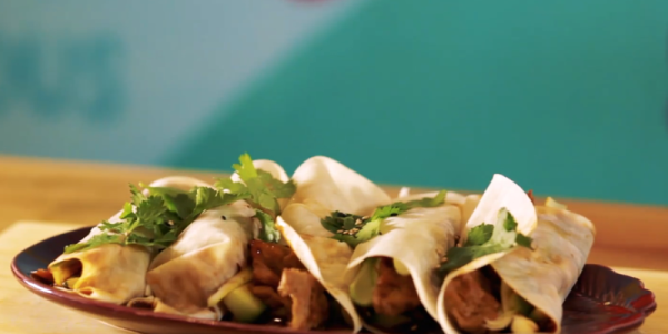 Our recipe for vegan ‘duck’ pancakes